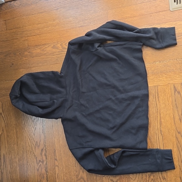Wild Fable black hoodie cut off cropped M - Picture 2 of 4